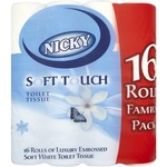 Nicky Toilet Tissue 16pk